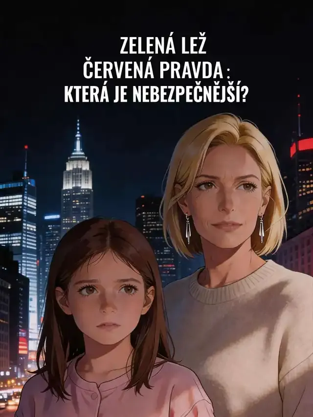 Obálka Zelená lež a červená pravda: Která je nebezpečnější?