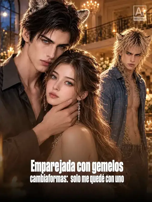 Portada de Emparejada con gemelos cambiaformas: solo me quedé con uno