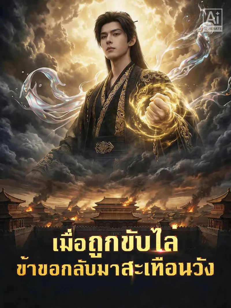 หน้าปกเมื่อถูกขับไล่ ข้าขอกลับมาสะเทือนวัง