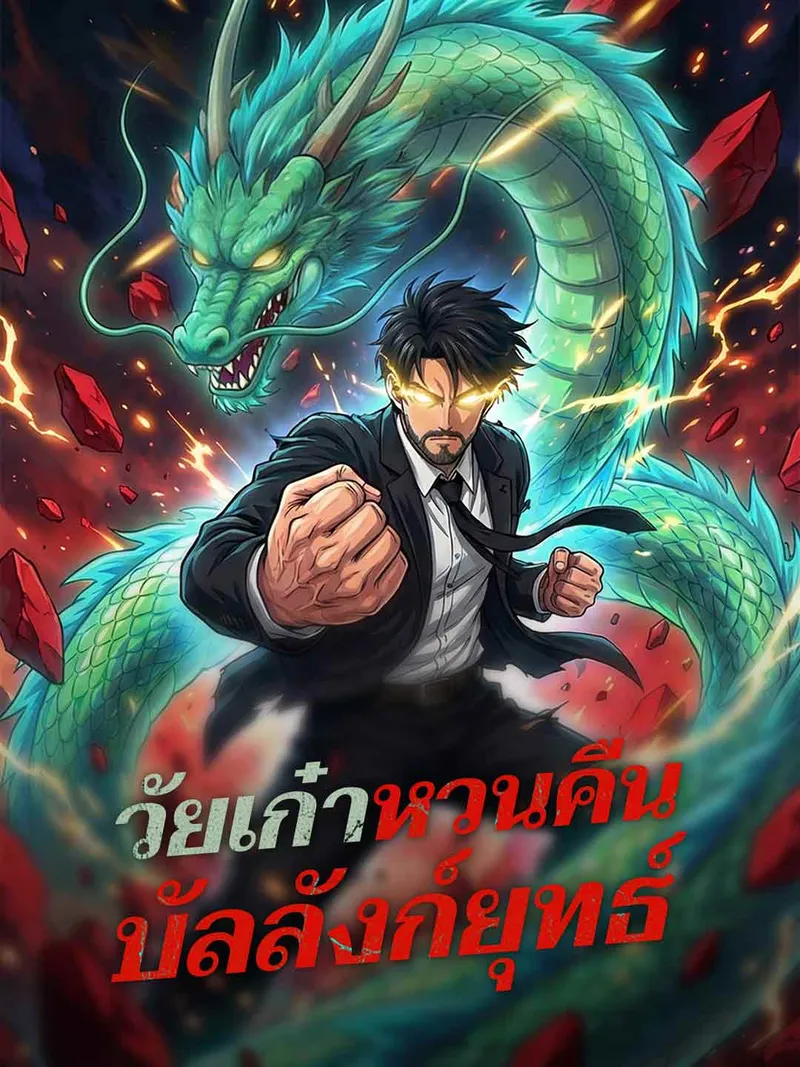 หน้าปกวัยเก๋าหวนคืนบัลลังก์ยุทธ์