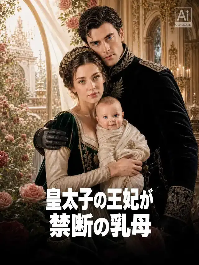 「皇太子の王妃が禁断の乳母」のカバー画像