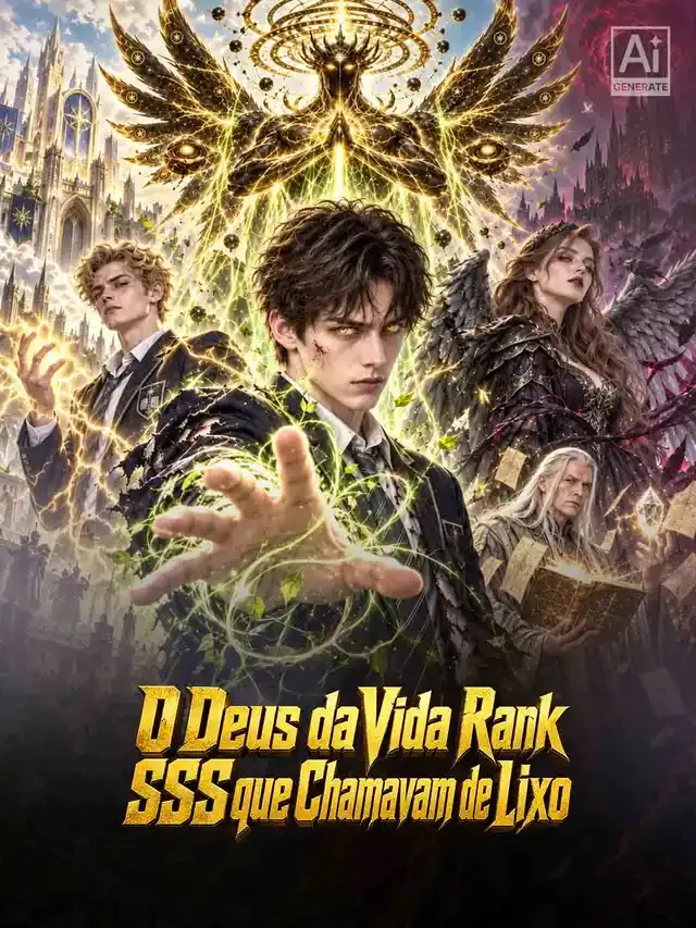 Capa de O Deus da Vida Rank SSS que Chamavam de Lixo