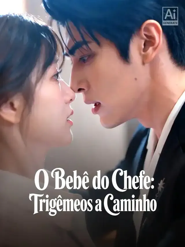 Capa de O Bebê do Chefe: Trigêmeos a Caminho
