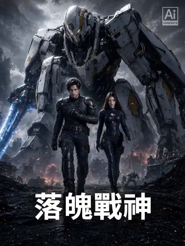 《落魄戰神》封面