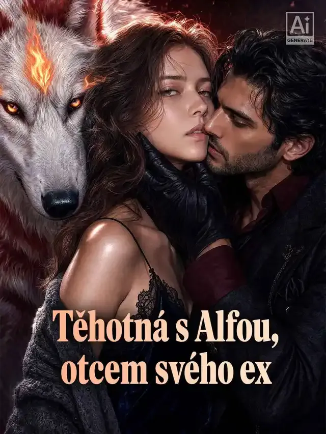 Obálka Těhotná s Alfou, otcem svého ex