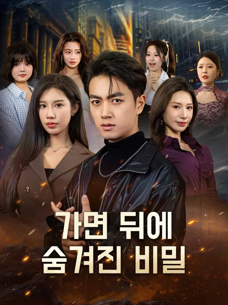가면 뒤에 숨겨진 비밀 표지