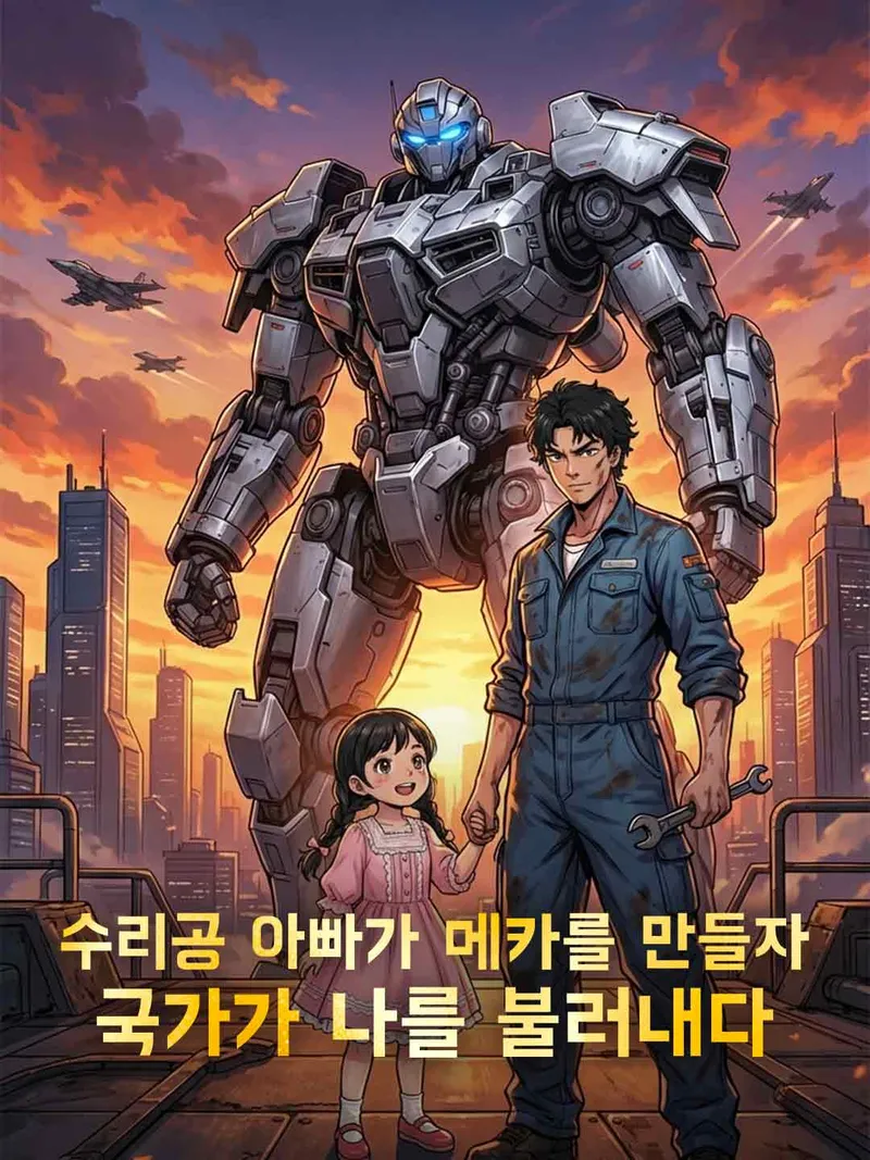 수리공 아빠가 메카를 만들자 국가가 나를 불러내다 표지