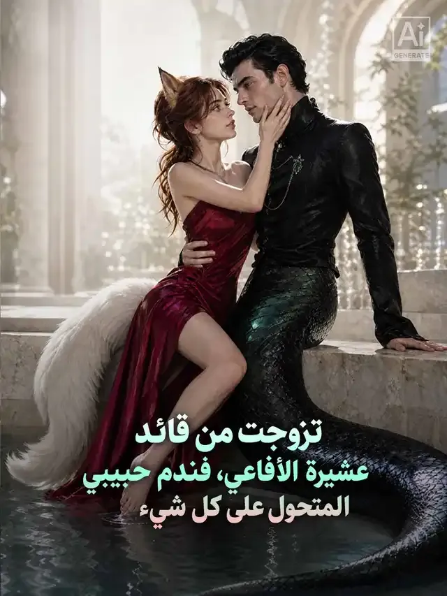 غلاف تزوجت من قائد عشيرة الأفاعي، فندم حبيبي المتحول على كل شيء