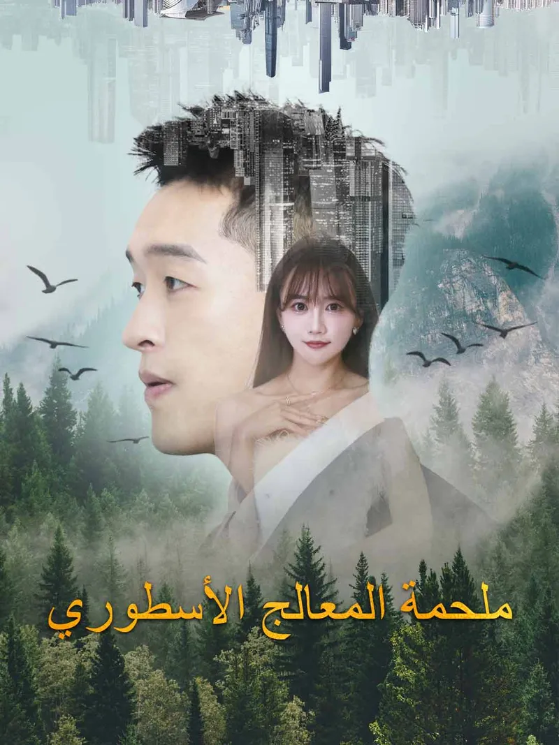 غلاف ملحمة المعالج الأسطوري