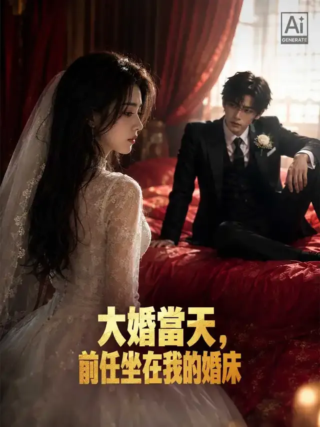 《大婚當天，前任坐在我的婚床》封面