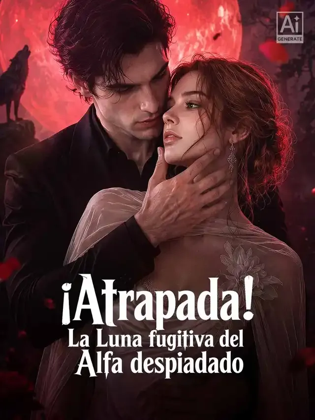 Portada de ¡Atrapada! La Luna fugitiva del Alfa despiadado