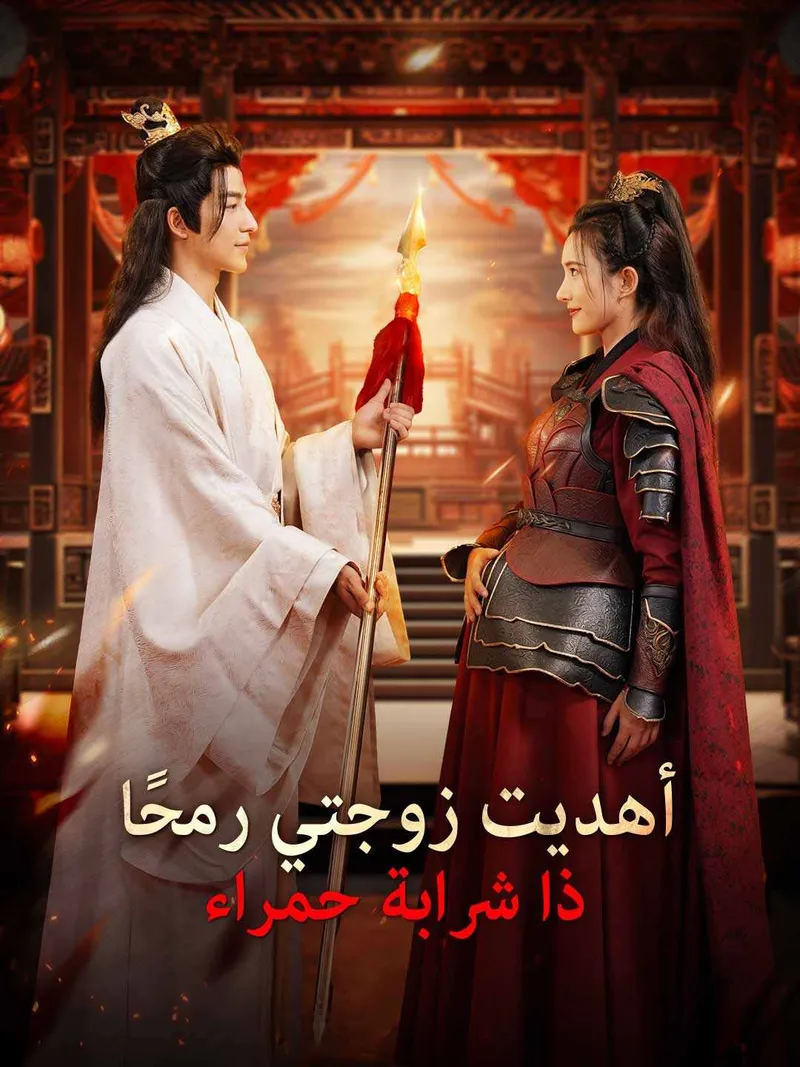 غلاف أهديت زوجتي رمحًا ذا شرابة حمراء