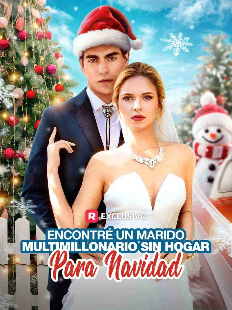 Portada de Encontré un Marido Multimillonario Sin Hogar para Navidad