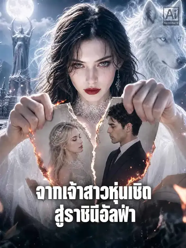 หน้าปกจากเจ้าสาวหุ่นเชิด สู่ราชินีอัลฟ่า