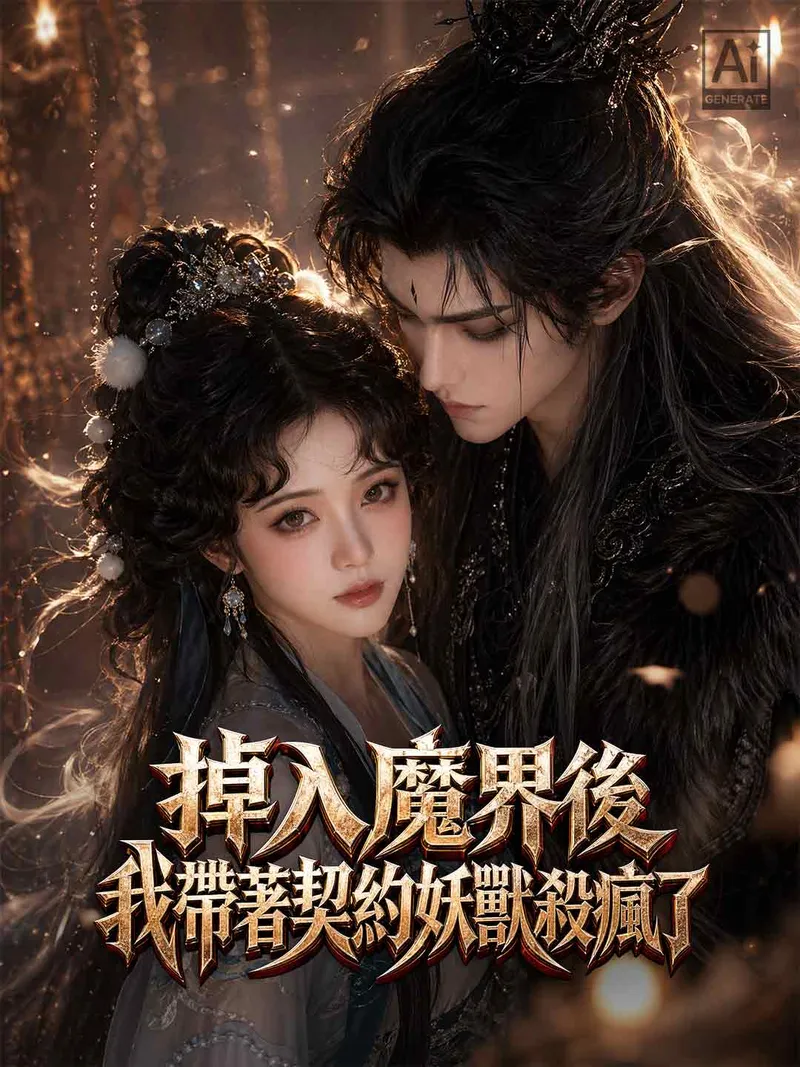 《掉入魔界後我帶著契約妖獸殺瘋了》封面