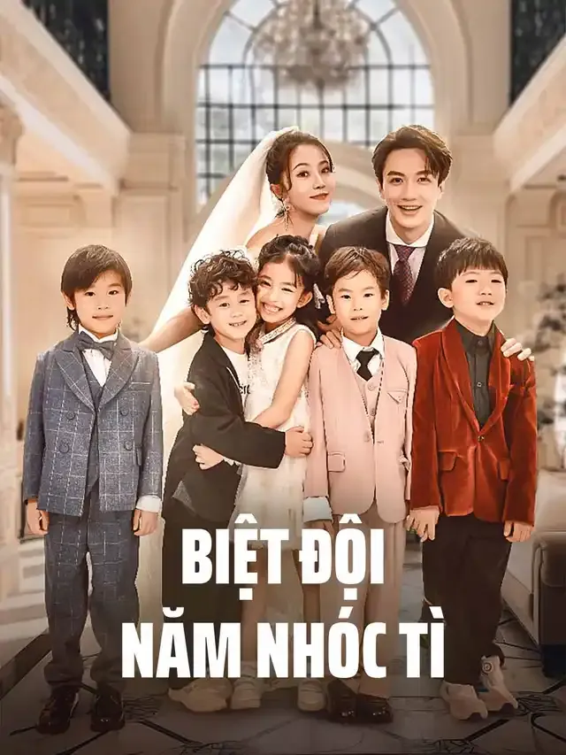 Ảnh bìa Biệt Đội Năm Nhóc Tì