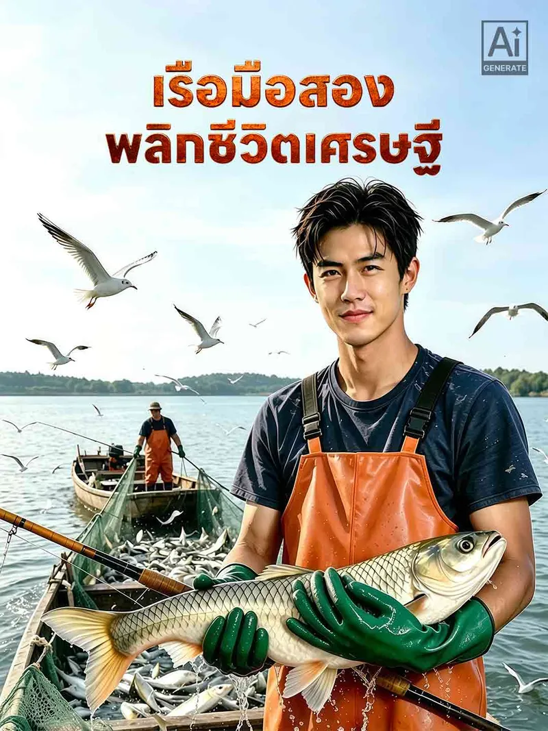 หน้าปกเรือมือสอง พลิกชีวิตเศรษฐี
