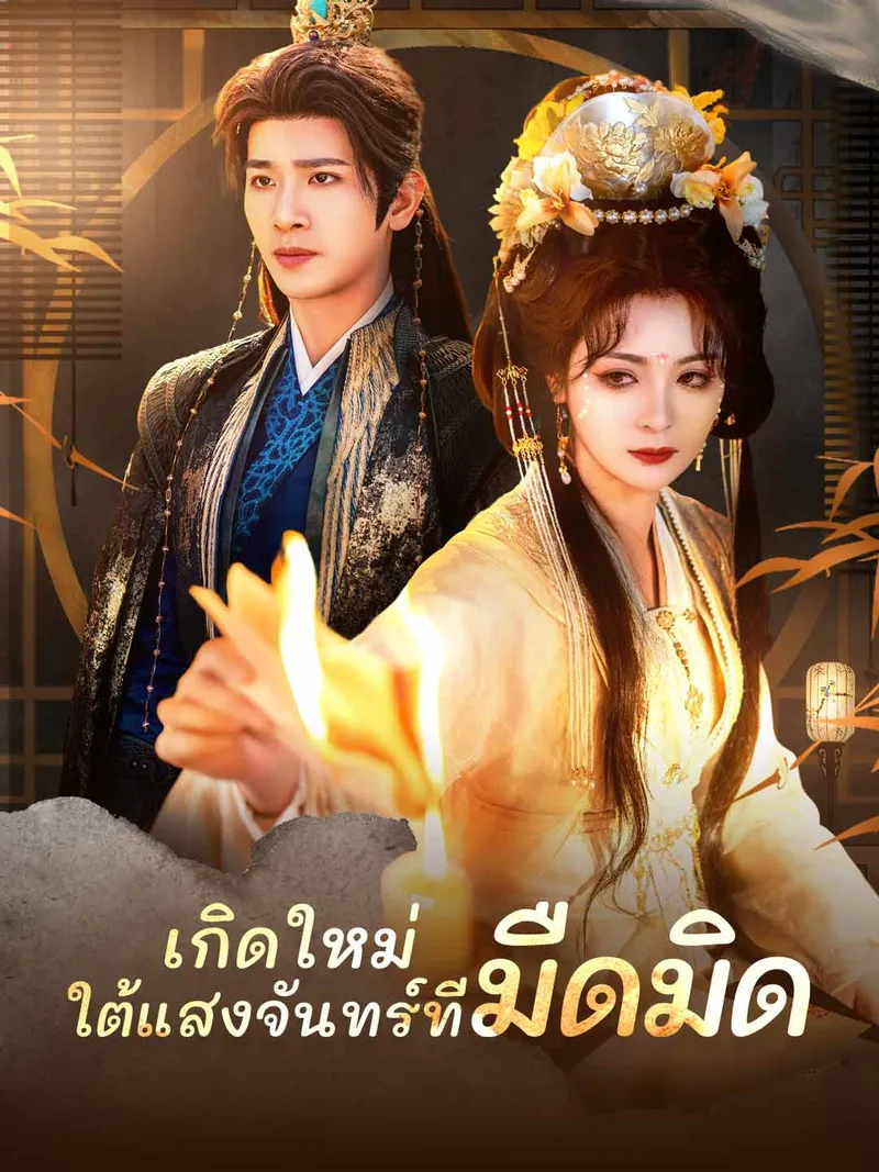 หน้าปกเกิดใหม่ ใต้แสงจันทร์ที่มืดมิด
