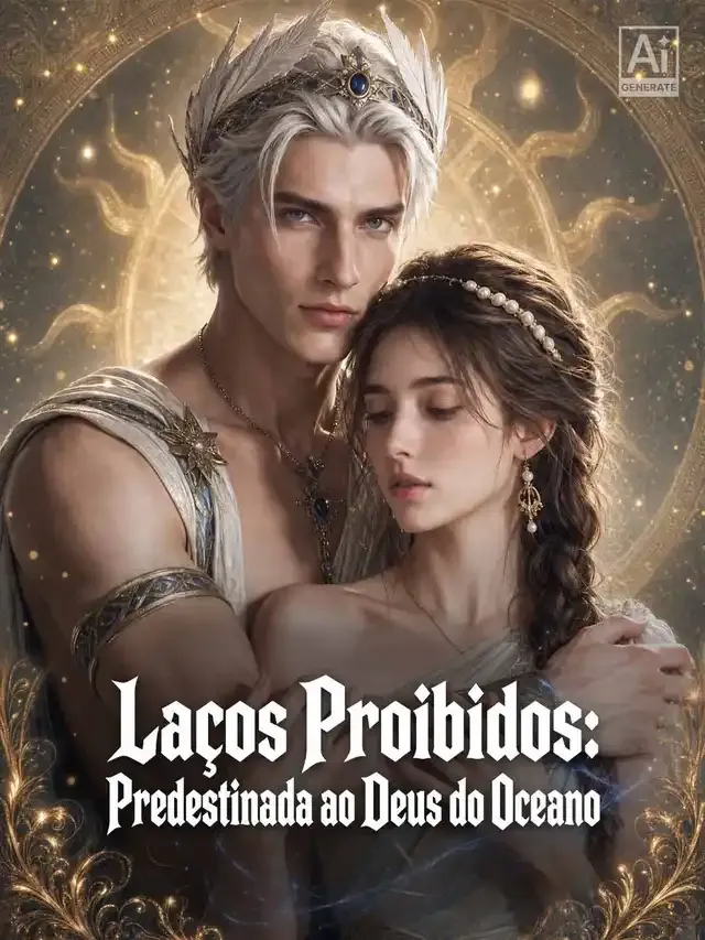 Capa de Laços Proibidos: Predestinada ao Deus do Oceano