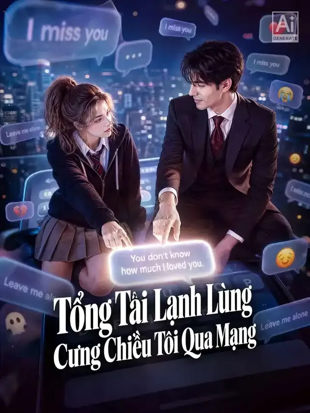 Ảnh bìa Tổng Tài Lạnh Lùng Cưng Chiều Tôi Qua Mạng