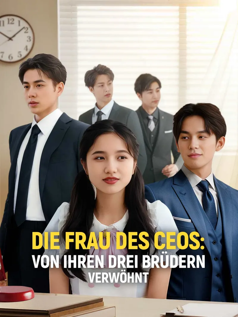 Cover von Die Frau des CEOs: Von ihren drei Brüdern verwöhnt