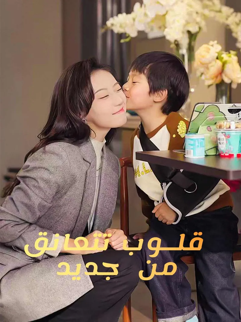 غلاف قلوب تتعانق من جديد