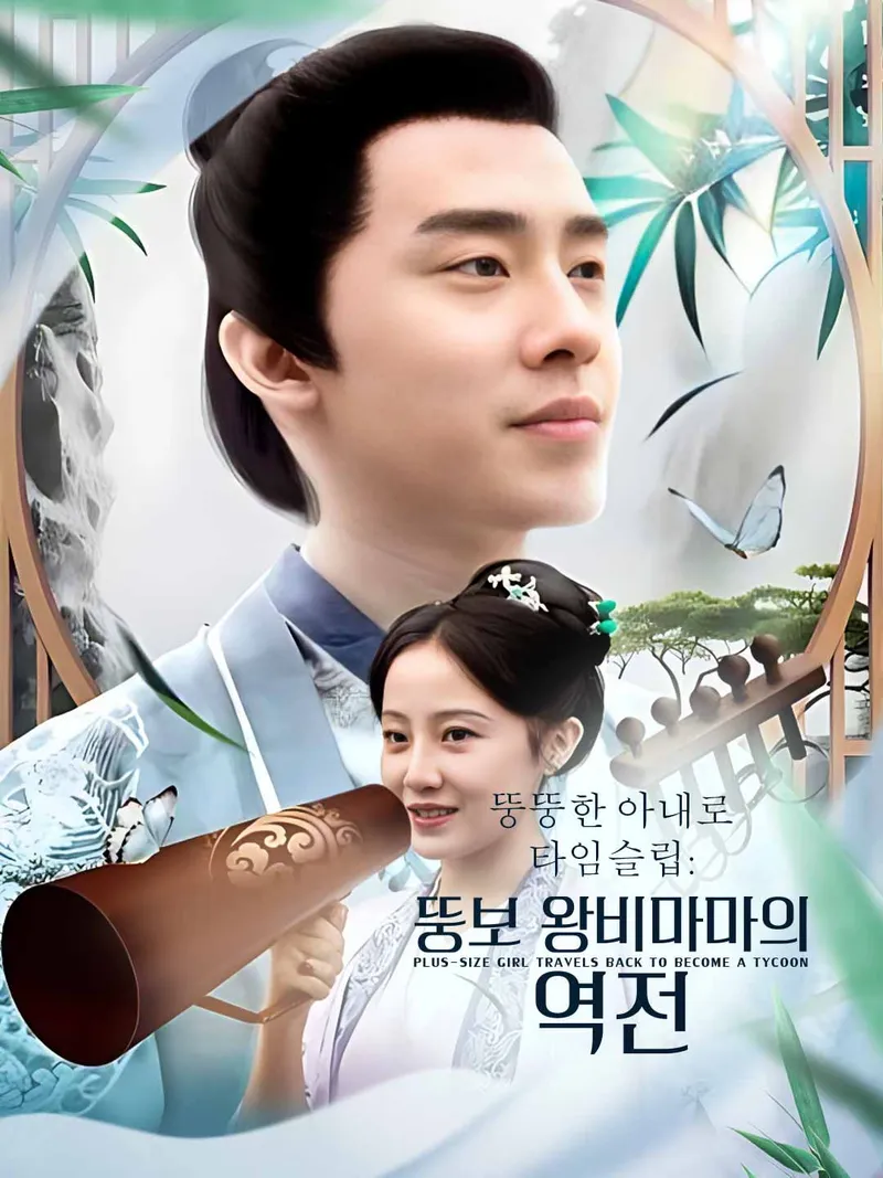 뚱뚱한 아내로 타임슬립: 뚱보 왕비마마의 역전 표지