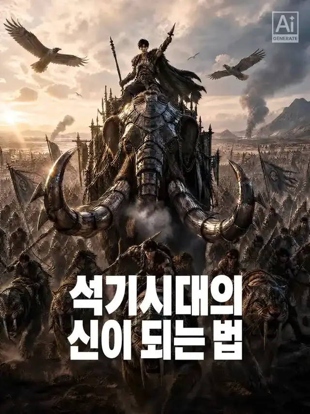 석기시대의 신이 되는 법 표지