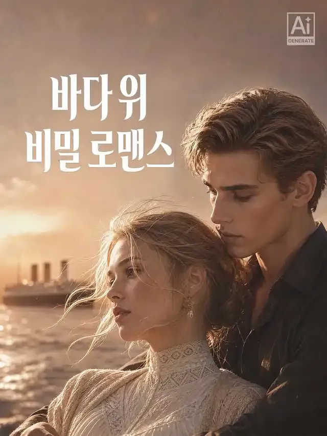 바다 위 비밀 로맨스 표지