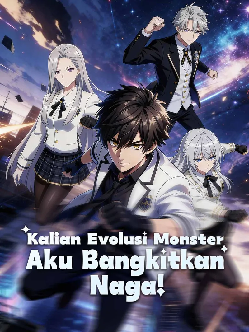 Sampul [Versi Dub] Kalian Evolusi Monster, Aku Bangkitkan Naga!