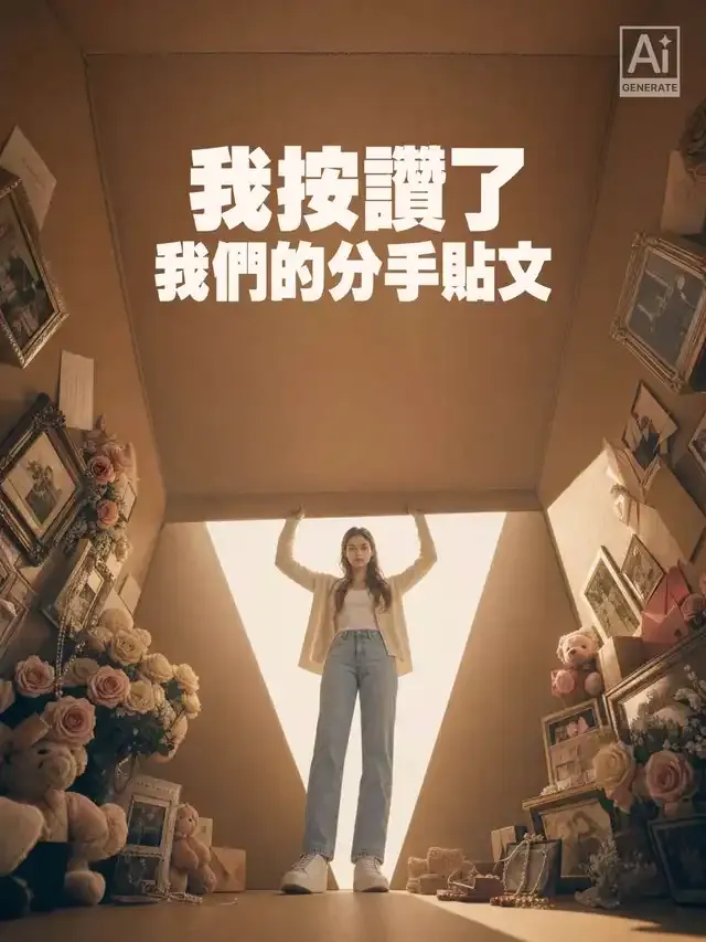 《我按讚了我們的分手貼文》封面