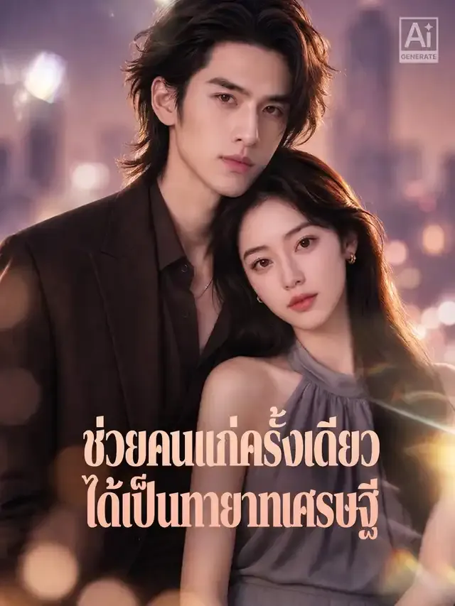 หน้าปกช่วยคนแก่ครั้งเดียว ได้เป็นทายาทเศรษฐี
