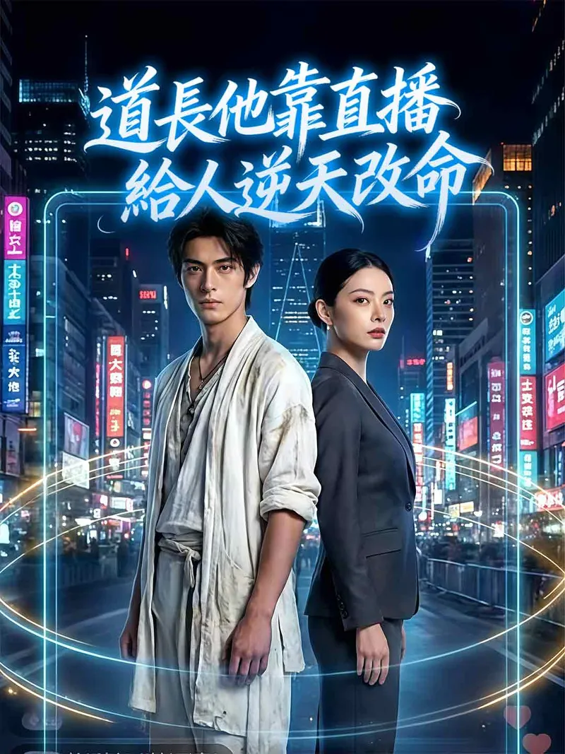 《道長他靠直播給人逆天改命》封面