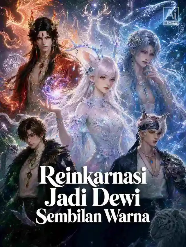 Sampul Reinkarnasi Jadi Dewi Sembilan Warna