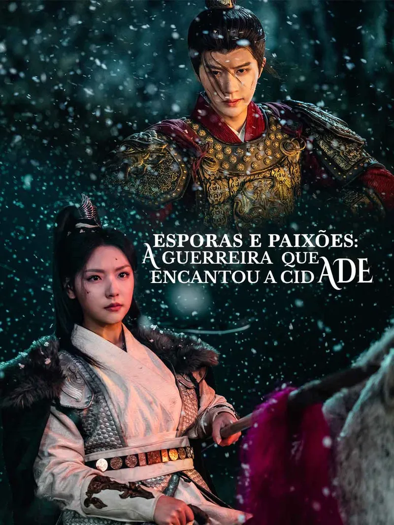 Capa de Esporas e Paixões: A Guerreira que Encantou a Cidade