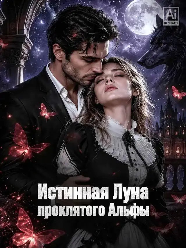 Обложка «Истинная Луна проклятого Альфы»