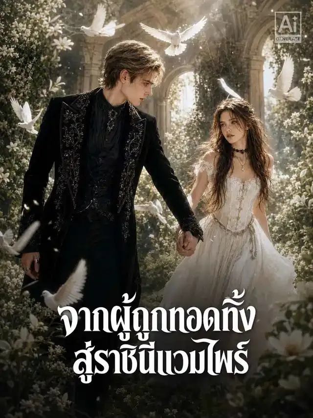 หน้าปกจากผู้ถูกทอดทิ้งสู่ราชินีแวมไพร์
