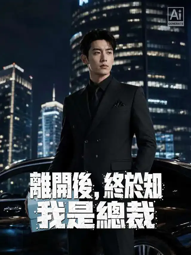 《離開後，終於知我是總裁》封面