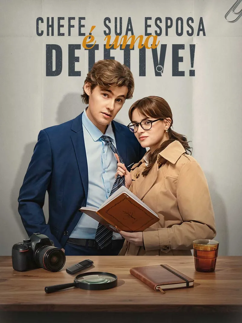 Capa de Chefe, sua esposa é uma detetive!