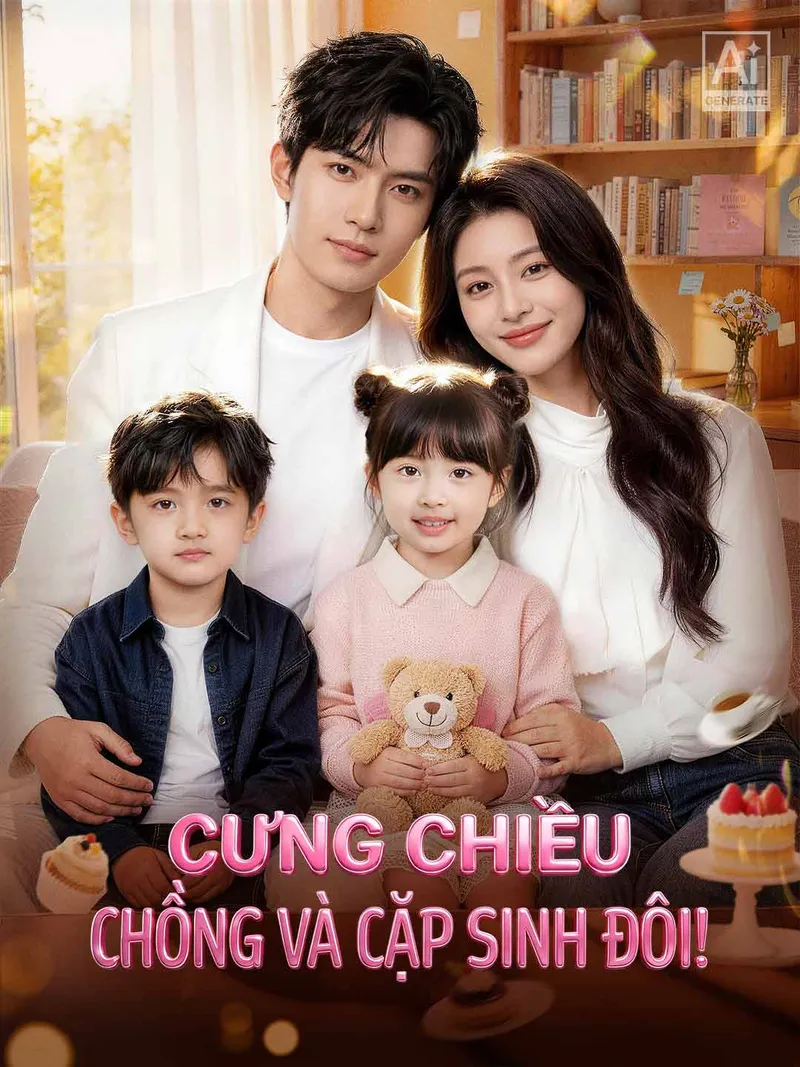 Ảnh bìa [lồng tiếng] Cưng Chiều Chồng Và Cặp Sinh Đôi!