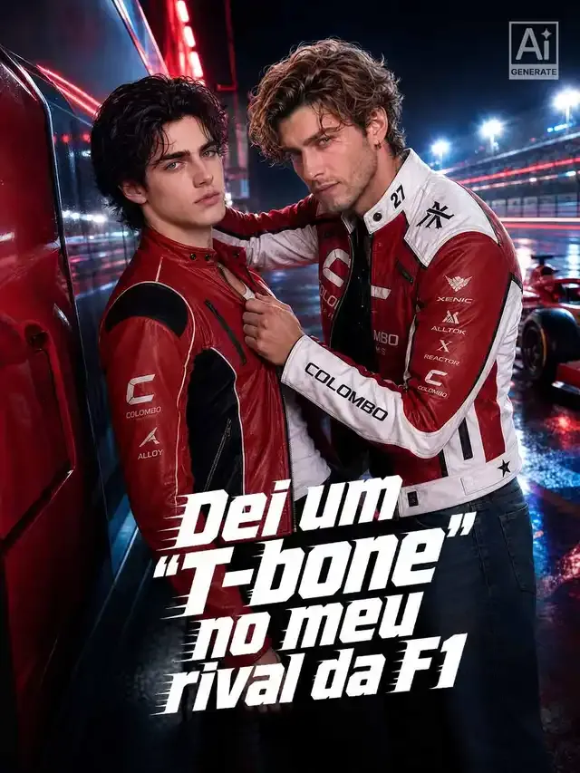 Capa de Dei um "T-bone" no meu rival da F1
