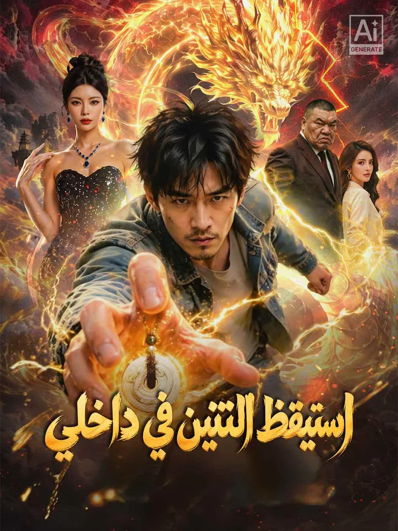 غلاف استيقظ التنين في داخلي