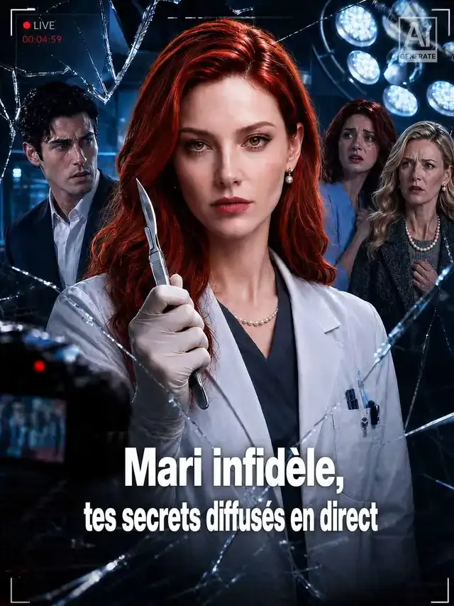 Couverture de Mari infidèle, tes secrets diffusés en direct