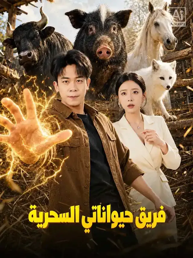 غلاف فريق حيواناتي السحرية