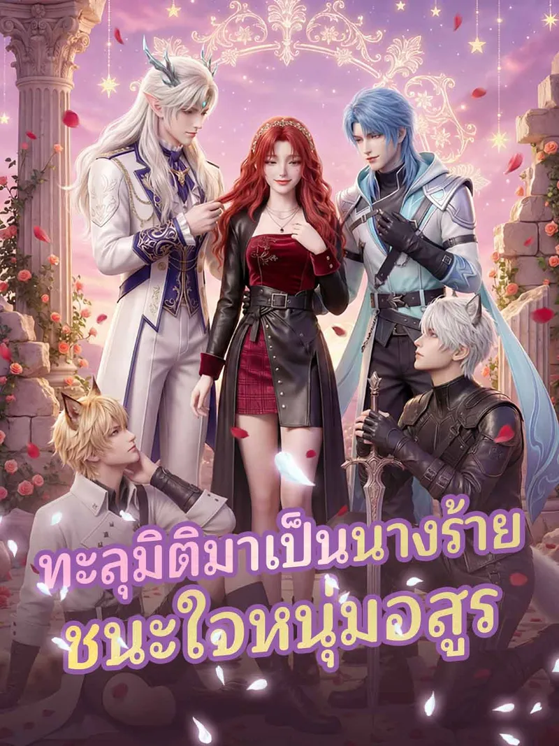 หน้าปกทะลุมิติมาเป็นนางร้ายชนะใจหนุ่มอสูร