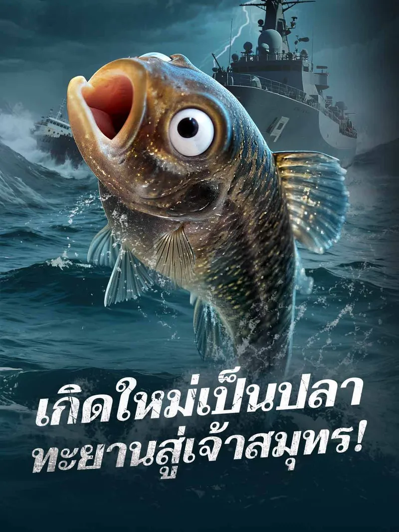 หน้าปกเกิดใหม่เป็นปลา ทะยานสู่เจ้าสมุทร!