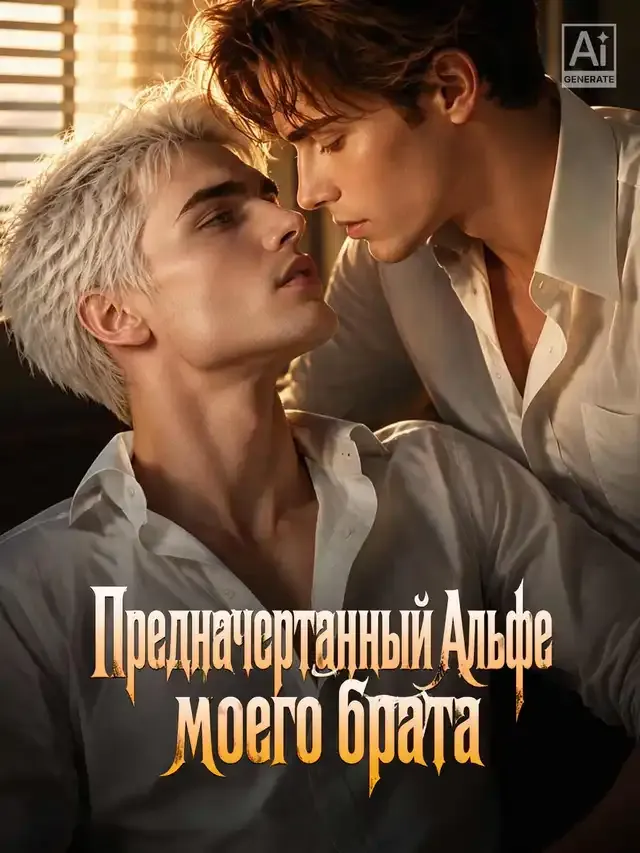 Обложка «Предначертанный Альфе моего брата»