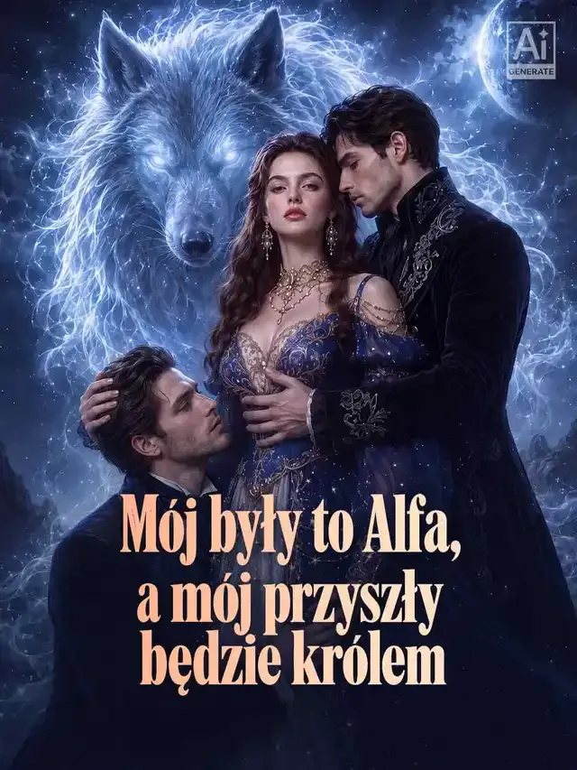 Okładka Mój były to Alfa, a mój przyszły będzie królem