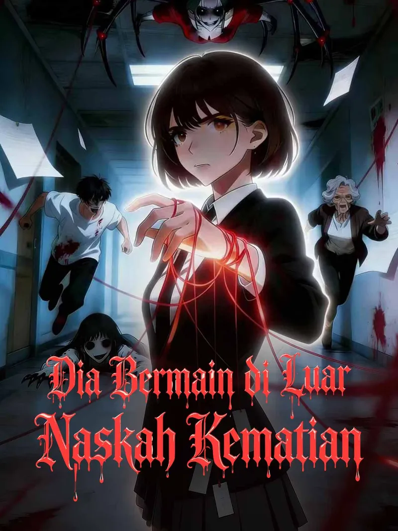 Sampul Dia Bermain di Luar Naskah Kematian