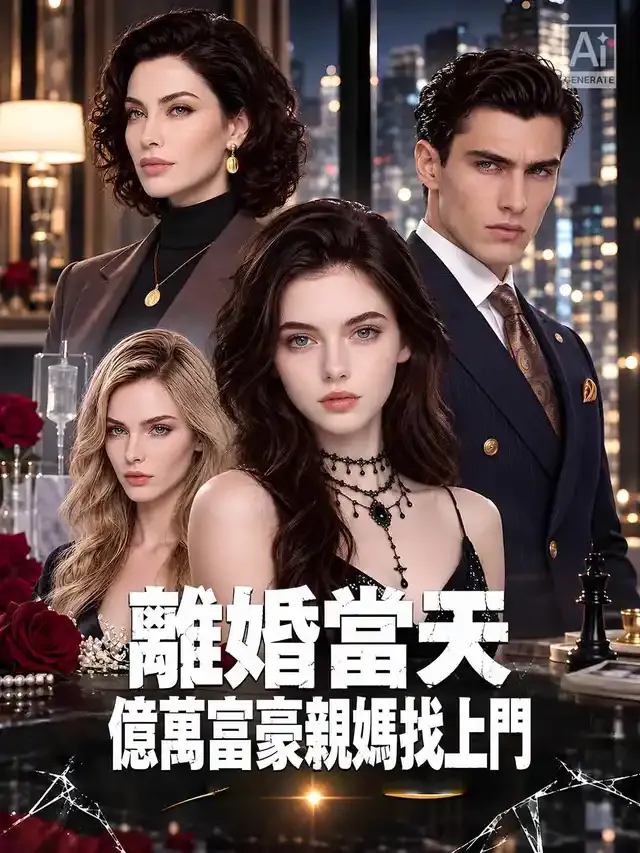 《離婚當天 億萬富豪親媽找上門》封面